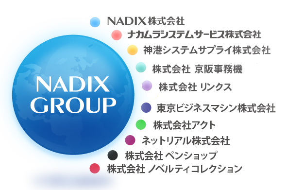 グループ会社(NADIXグループ)